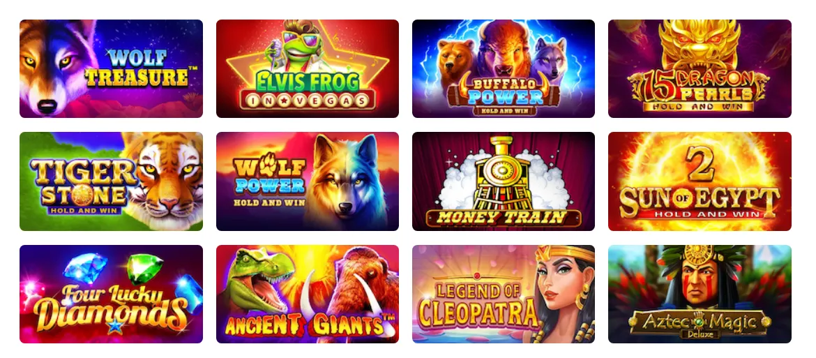 Jeux et Paris chez Lucky Luke Casino